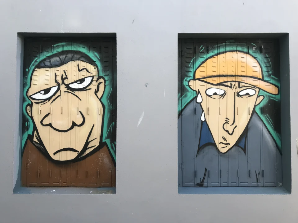 peinture de la serie lascar